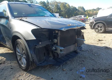 2016 BMW X3 Sdrive28I из США, поврежденный, VIN 5UXWZ7C58G0R31581